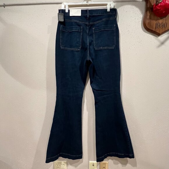 a.n.a Womens High Rise Flare Leg Jean - Picture 5 of 7